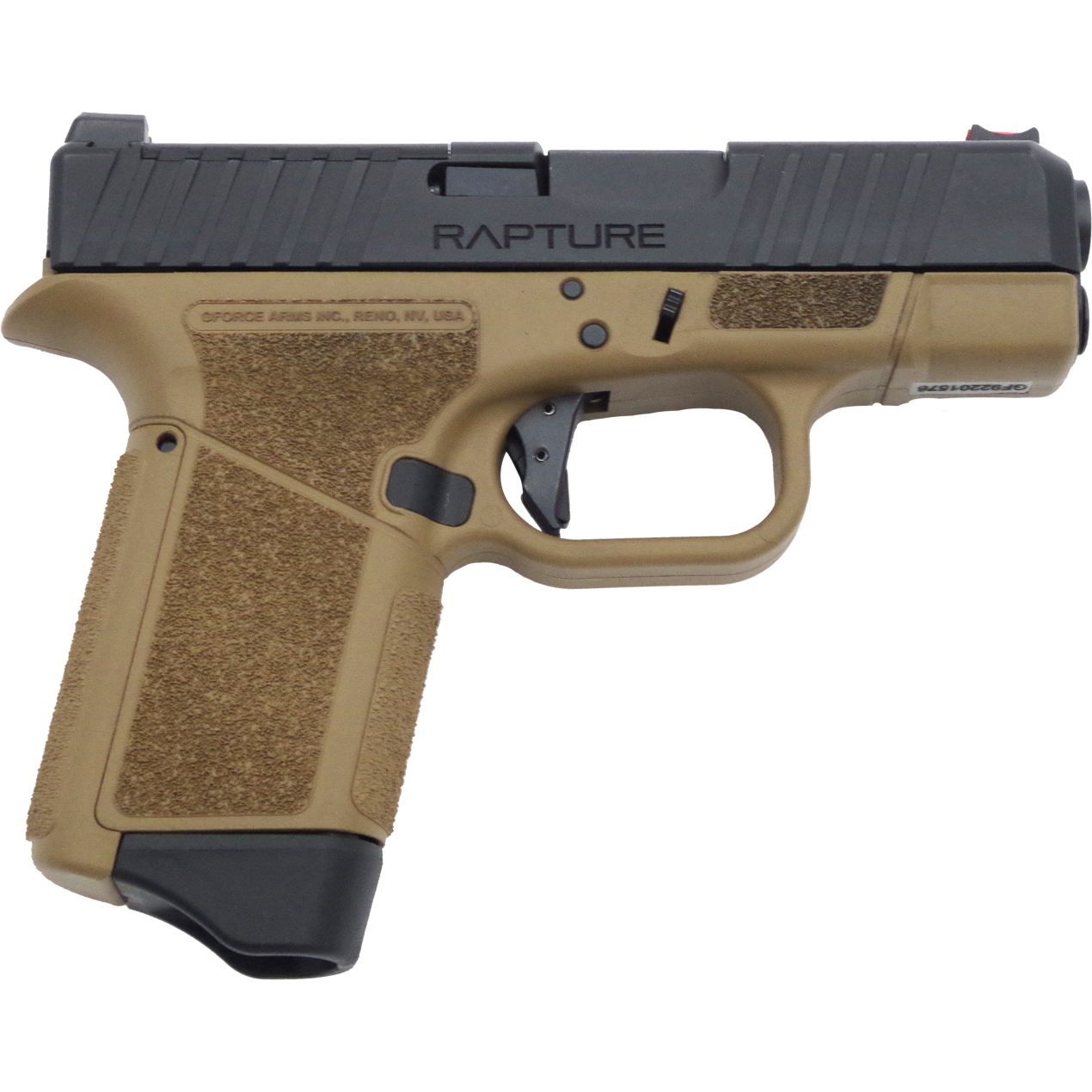 Handguns GForce Arms GF9 9mm GFA GF9 RAPTRE PRO 9MM FDE 12R • Model: GF9